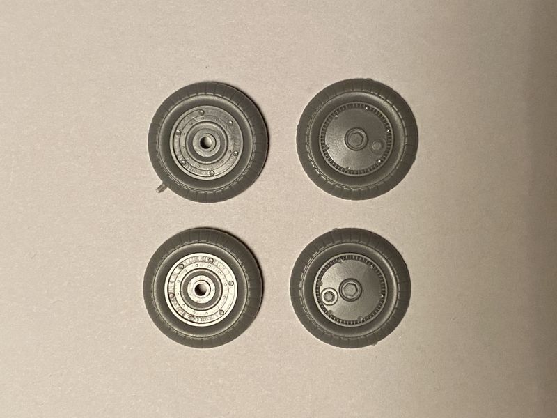 Bf 109 G wheels