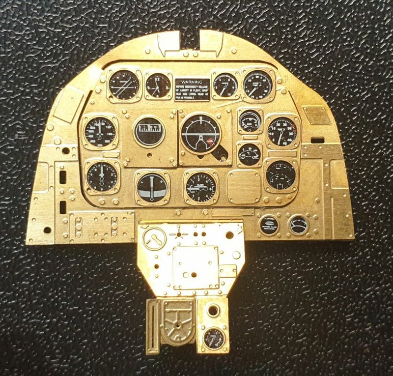 1/24 Scale P-51D Mustang Instrument Panel Upgrade