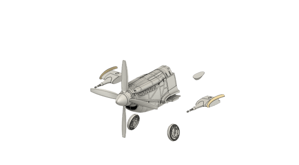 1/72 Scale Hispano HA-1112 M1L Buchon  Conversion