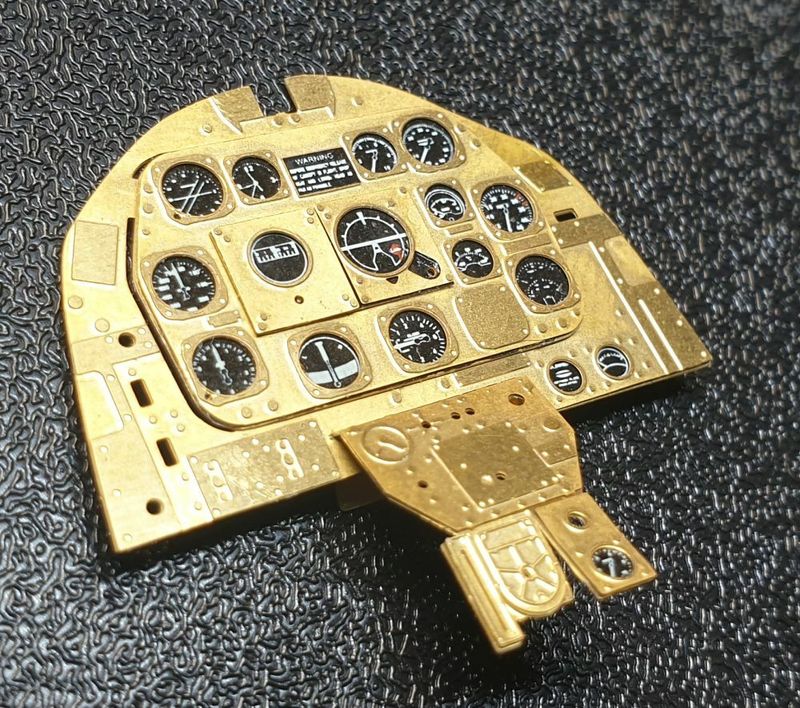 1/24 Scale P-51D Mustang Instrument Panel Upgrade