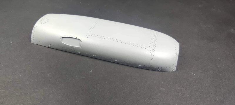 1/24 Supermarine Spitfire Mk IX topp cowling