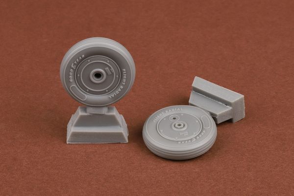 1/24 Skala Buchon Goodyear hjul