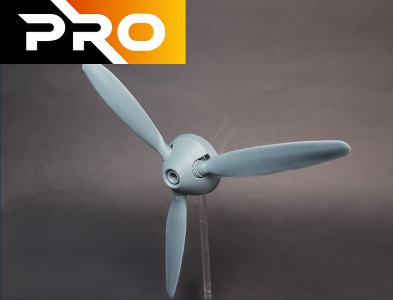 1/24 Scale Messerschmitt Bf 109E VDM Propell