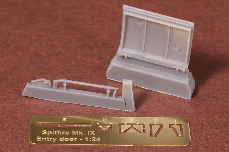1/24 Scale Spitfire entrance door for NEW Airfix kit 