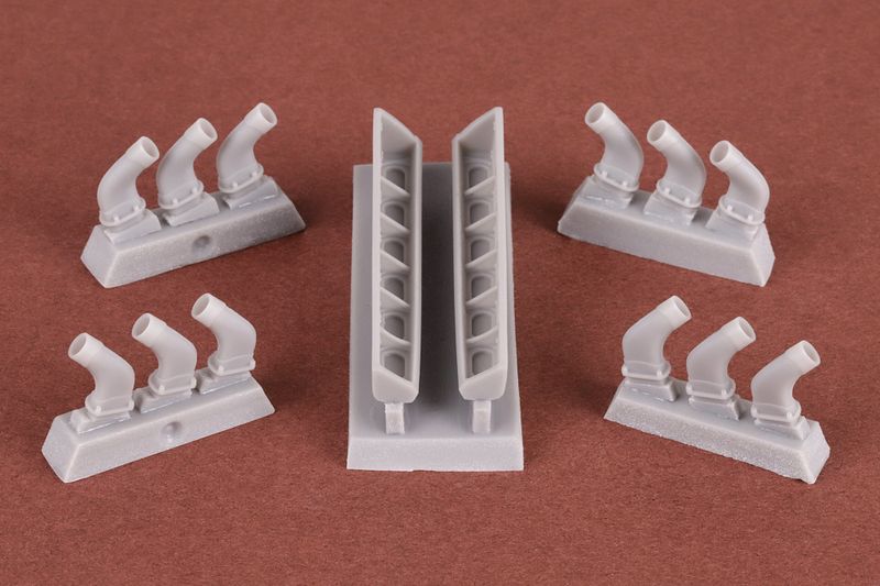1/24 Scale Spitfire Mk IX Conversion Kit. (No wing con
